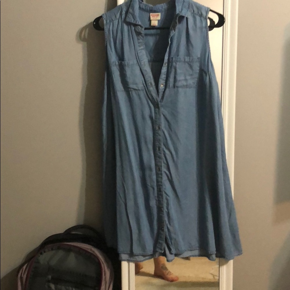 Denim dress